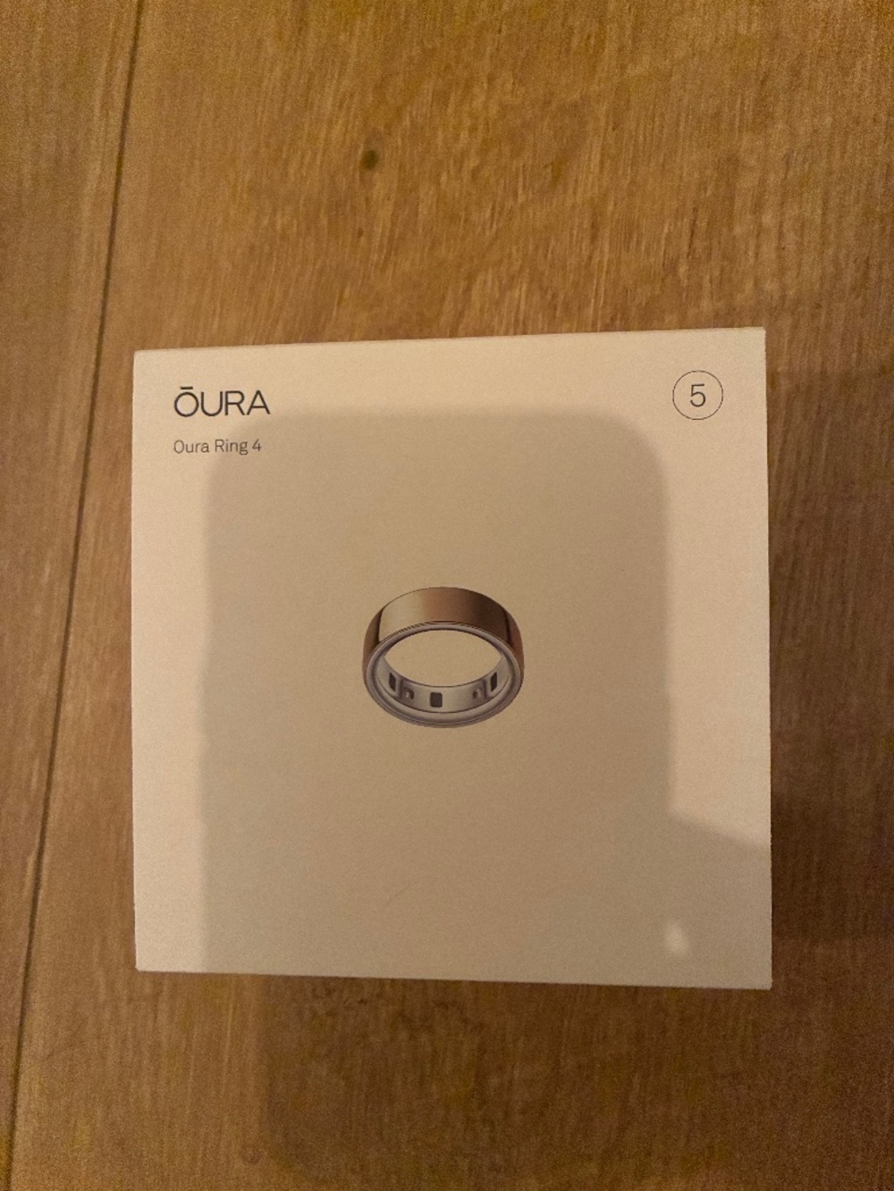Oura Ring - Gen 4 - Gold - Size 5